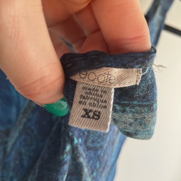 Vibrant flowy mixed patterned tank top - Picture 2 of 4